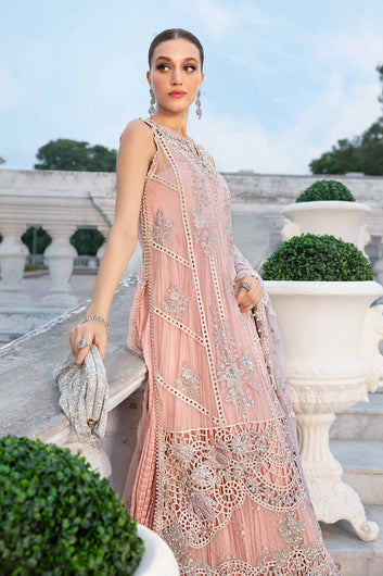 Embroidered Chiffon Suit