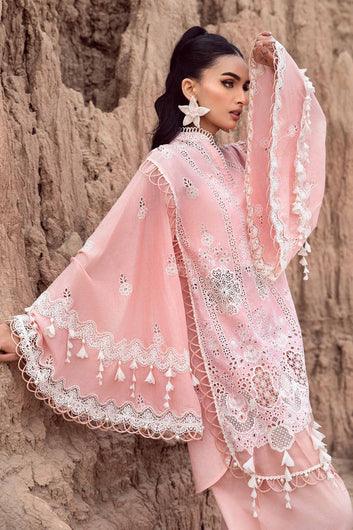 Embroidered Lawn Fabric (3Pcs)